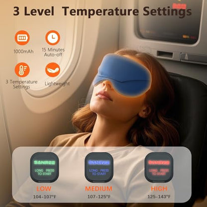 Cordless Heated Eye Mask