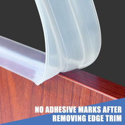 Clear Rubber Edge Trim (10 Foot)