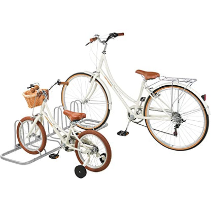 Stash Rack 4 Bike Floor Stand Bicycle Storage Organizer