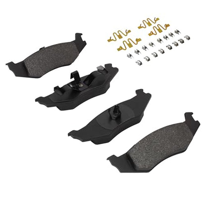 Rear Semi Metallic Brake Pads