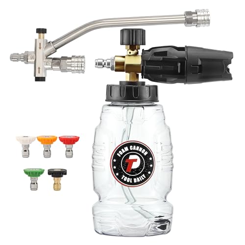 Pressure Washer Foam Cannon with Dual Connector