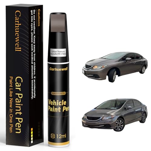 YR 578M Urban Titanium Metallic Touch Up Paint Compatible with Honda
