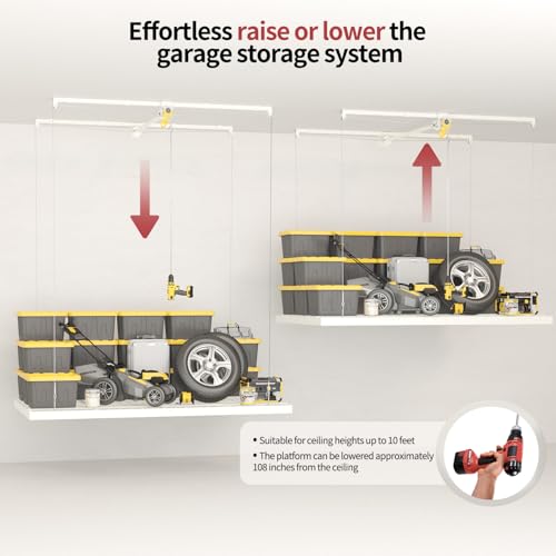 Garage Ceiling Storage Racks