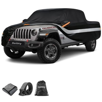 10 Layers Truck Cover Waterproof All Weather Custom Fit for Jeep Gladiator