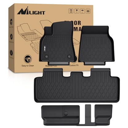 Floor Mats for Tesla Model Y 7 Seat 2020 2021 2022 2023 2024 2025