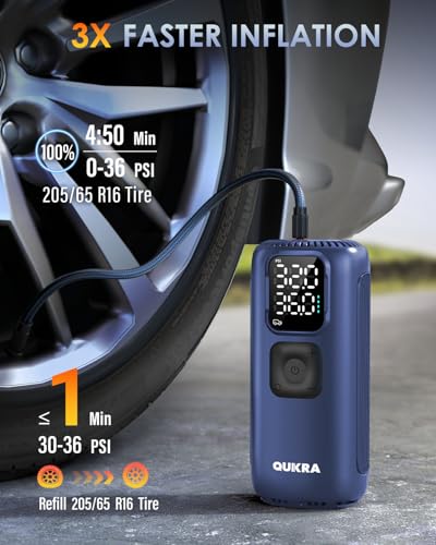 T22 Tire Inflator Protable Air Compressor
