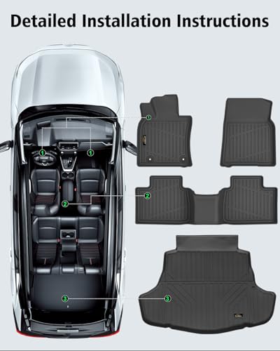 Floor Mats & Cargo Liner Custom for Toyota Camry 2025