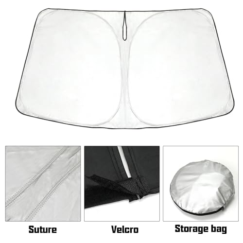 Windshield Sunshade UV Ray Reflector for Chevy Tahoe GMC Yukon 2021