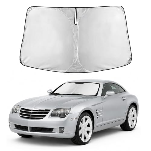 Windshield Sunshade Compatible for Chrysler Crossfire 2004