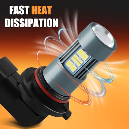 9006 HB4 LED Fog Light Bulbs (2 Count)