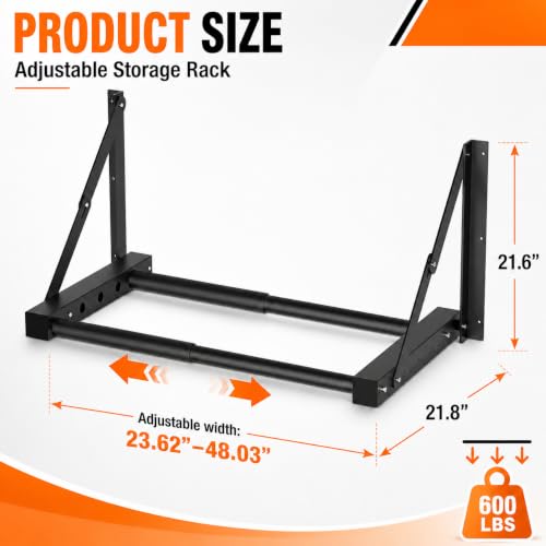 Wall Mounted Folding Tire Rack