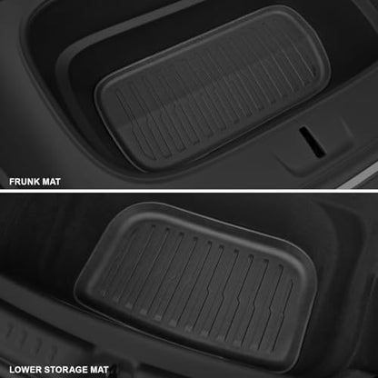 Floor Mats for 2025 2026 Tesla Model Y Juniper Accessories (6 Count)