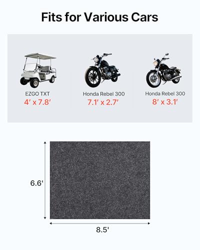 Waterproof Garage Floor Mat for Under Car