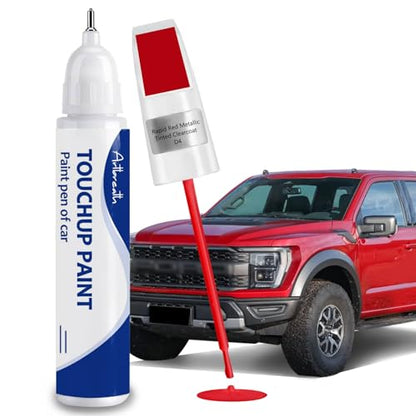 Rapid Red Metallic D4 Touch Up Paint for Ford OEM Color Match Car Paint Pen