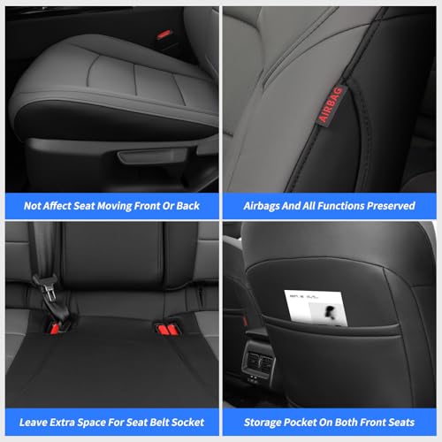 Camry Seat Covers Custom Fit for 2025 2026 Toyota Camry Hybrid