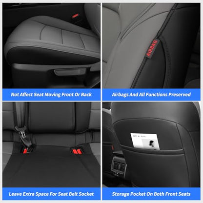 Camry Seat Covers Full Set for 2025 2026 Toyota Camry Hybrid