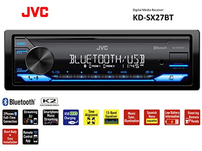 KD SX27BT Car Stereo with Bluetooth