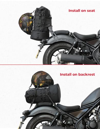 Motorcycle Sissy Bar Backrest Bag Upgraded Version