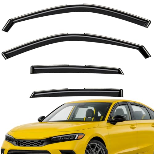 Extra Durable Window Deflectors in (4 Count)