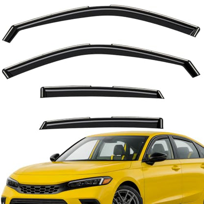 Extra Durable Window Deflectors in (4 Count)