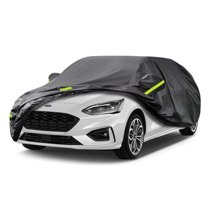 7 Layers Car Cover Custom Fit Ford Focus Hatchback from 1999 to 2025