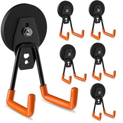 Strong Magnetic Hooks Heavy Duty (6 Count)