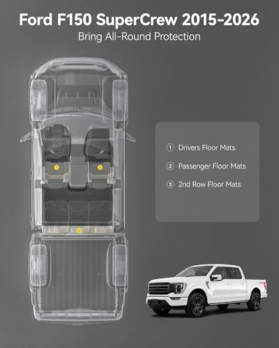 Floor Mats for Ford F150 2015