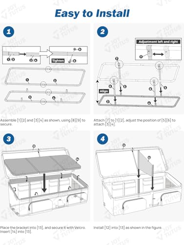 Truck Bed Cargo Box Organizer for Pickup