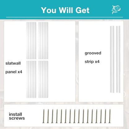 Slatwall Panel Wall Storage Systems