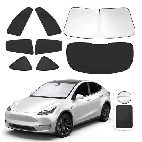 Window Shades for Tesla Model Y 2020 (8 Count)