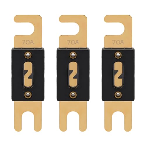 70A ANL Fuse 70 Amp Inline Blade Fuses 32V for Car Audio Inverter Automotive Stereo