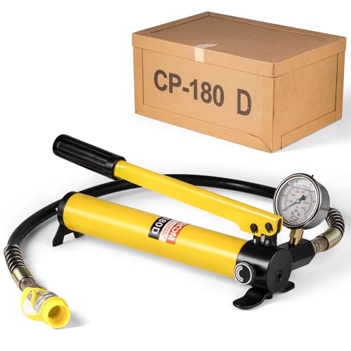 CP 180 Hydraulic Hand Pump with Oil Gauge