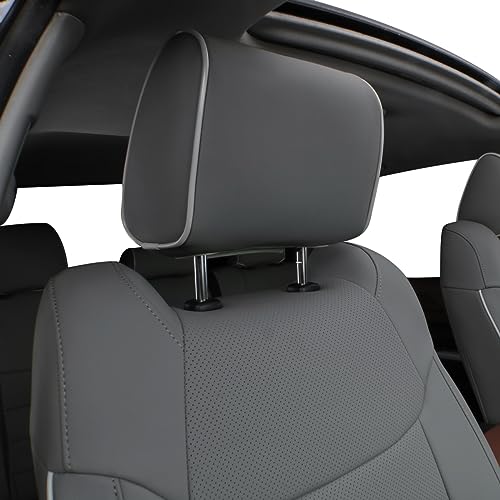 Tacoma Seat Covers Custom Fit for Toyota Tacoma 2016 2017 2018 2019 2020 2021 2022 2023 Double Cab