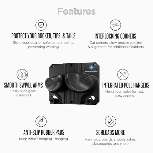 Ultimate Ski & Snowboard Wall Storage Rack