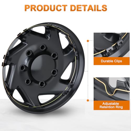 Wheel Cover Hubcaps 16 Inch for Ford Truck CEG 1998 (4 Count)