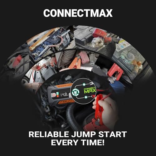 JT400 2500A Portable Jump Starter with 100