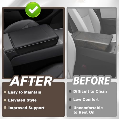 Armrest Cover for Model Y Juniper 2026