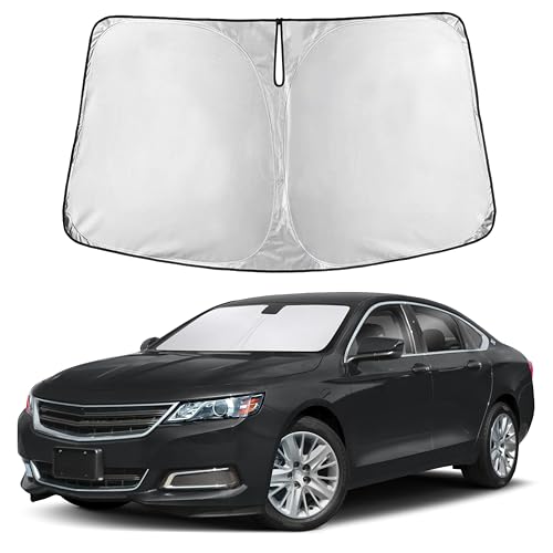 Windshield Sunshade Compatible for Chevrolet Impala 2014