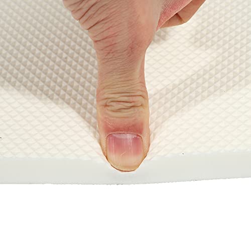400x150x20mm 2pcs Car Garage Wall Guard Door Bumper Protector Anti Collision Water Resistance EVA White
