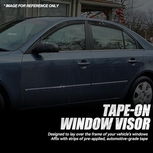 4PCS Tape On Window Visors for 2006