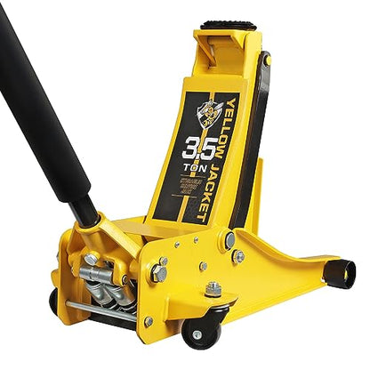 3.5 Ton Low Profile Floor Jack Quickly Lift Hydraulic Car Jack with Dual Pumps