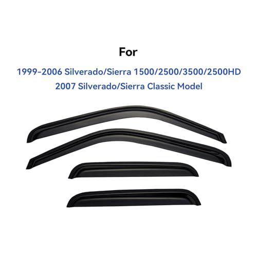 Window Visors Rain Guards for 1999 (4 Count)
