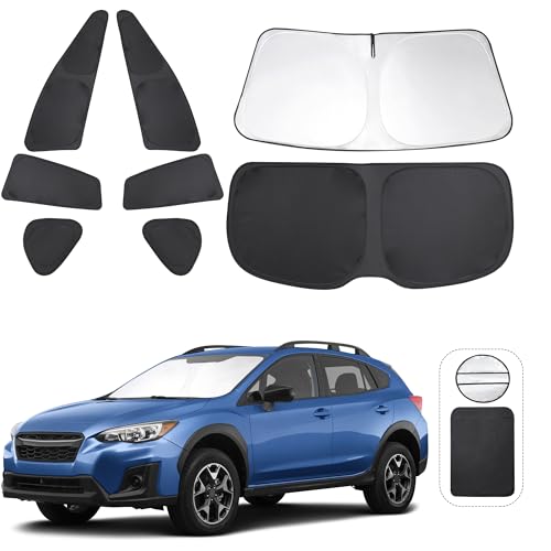 Window Shades for Subaru Crosstrek 2018 (8 Count)