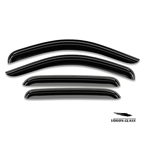 Tape on Extra Durable Rain Guards for Trucks Chevrolet (4 Count)