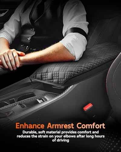 for 2024 2025 2026 Dodge Charger Daytona Center Console Cover Armrest Box Cover for Charger Daytona