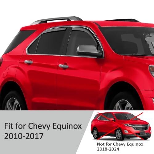 in Channel Extra Durable Rain Guards for ChevyEquinox 2010