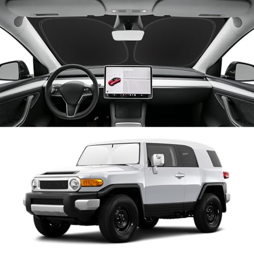 Custom Fit Windshield Sun Shade for Toyota FJ Cruiser 2007