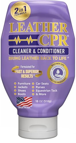 Cleaner and Conditioner 18oz. Bring Leather Back To Life on Furniture (18 Ounce)