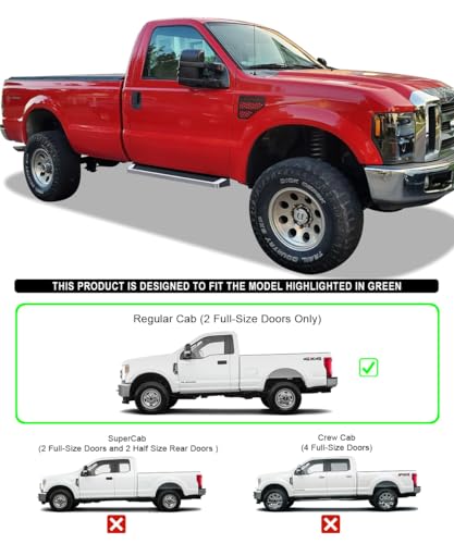 Running Boards Style Compatible with Ford F150 2015