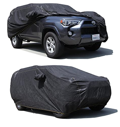 All Weather Waterproof car Cover Good for rain Snow uv Protection dust mid